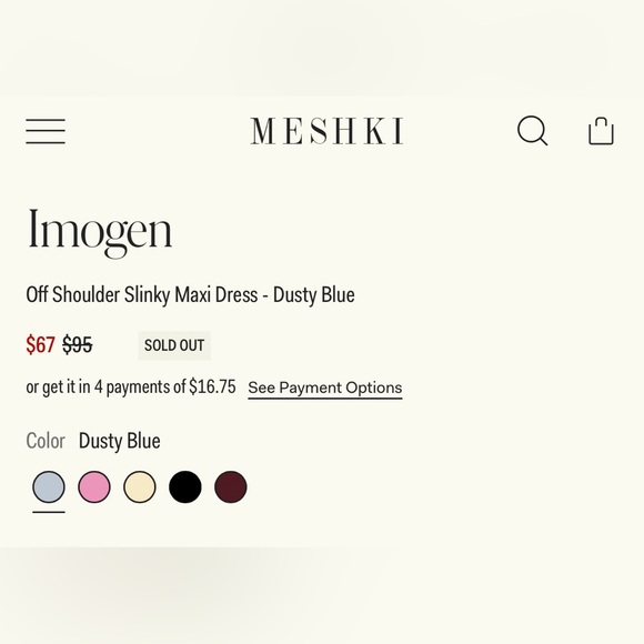 NWT - Meshki Imogen Dress - Picture 7 of 11
